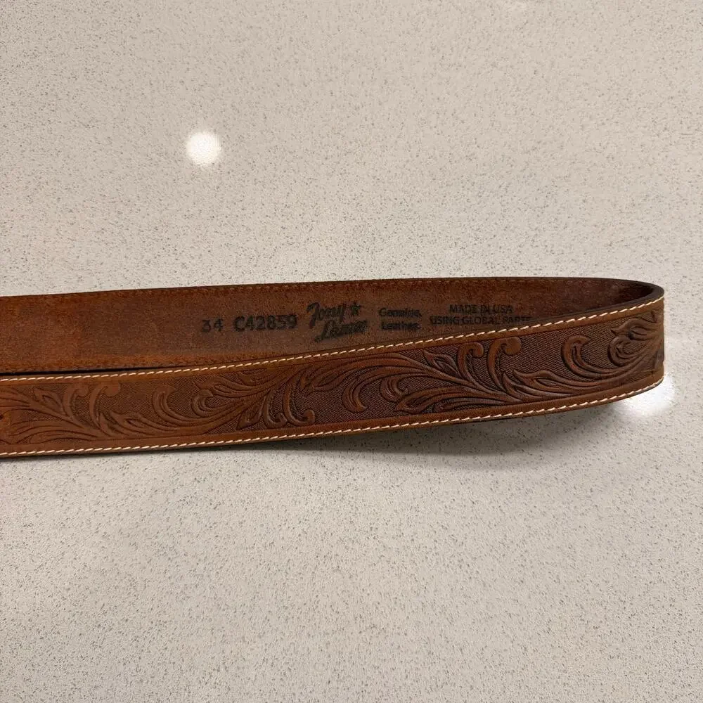 Tony Lama Leather Belt